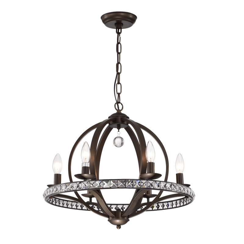 Adelinda 6 - Light Dimmable Empire Chandelier