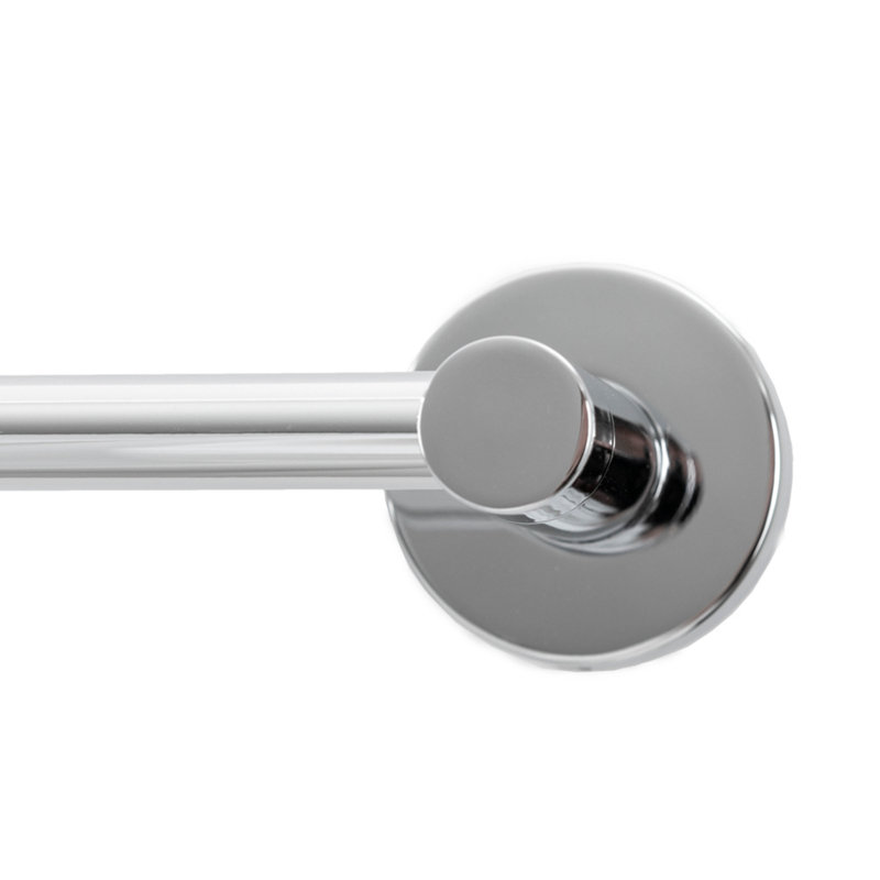 Barre à serviettes murale Venezia, Chrome poli, H 1,89 po x L 24,76 po x P 2,76 po
