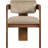 Sacha Frink Upholstered Dining Arm Chair-990218025-990218023