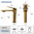 Single Hole Bathroom Faucet with Drain Assembly, Single Handle Bathroom Sink Faucet-124954710