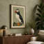 Puffin Study Botanical - Wrapped Canvas-1998379691-1998379687