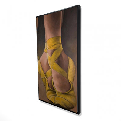 Synchronized Ballerinas Print On Canvas