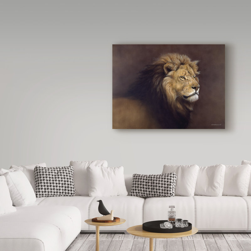 Reproduction d'art sur toile tendue Yand, H 24 po x l 32 po x P 2 po
