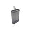 Ensemble de boîte de rangement durable (24 ps), anthracite | 100% plastique sans BPA, conception à double couvercle | Comprend 8 boîtes: 3,5 x 7,5 x 9,3 po (2800 ml), 3,5 x 7,5 x 6,7 po (2000 ml), 3,5 x 7,5 x 4,9 po (1400 ml) | Va au lave-vaisselle, parfait pour organiser la maison et le bureau