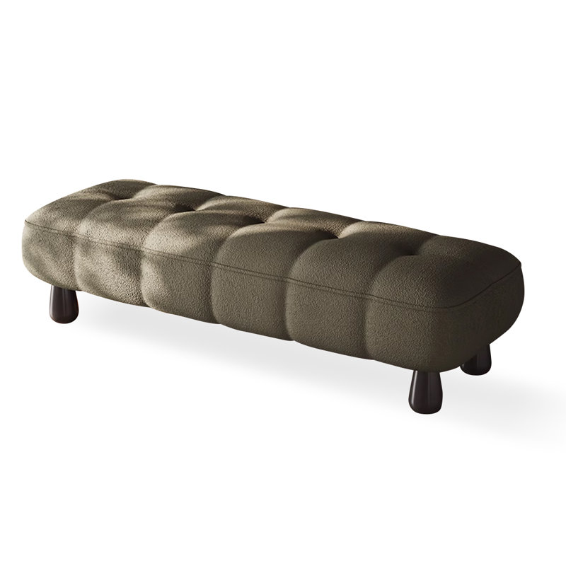 Banc rembourré, Vert foncé