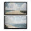 Beach Stroll - Ensemble de 2 peintures sur toile encadrées-1532866385-1532866387