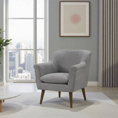 Fauteuil surdimensionné en acier tissé 31,5 po