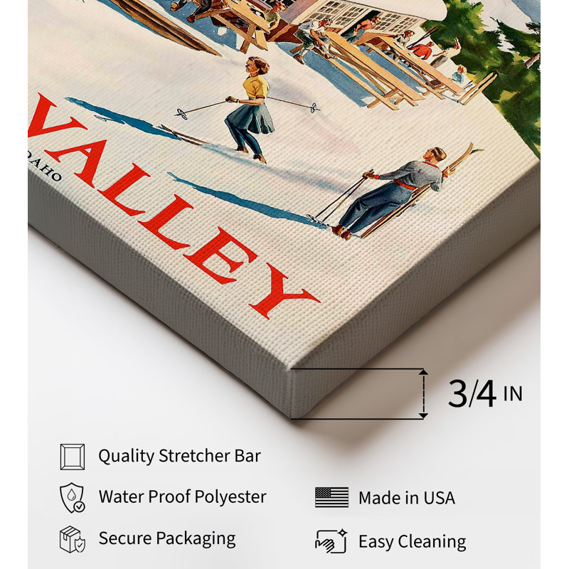 Sun Valley, Unframed, Canvas, 08"H x 10"W