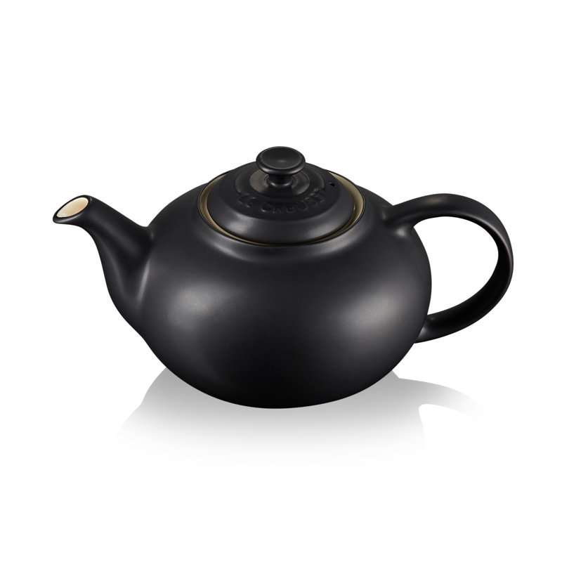 1.3L Classic Teapot, Satin Black