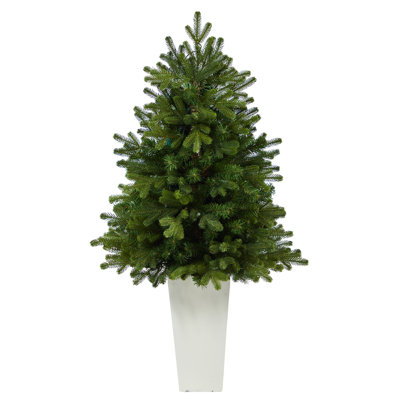Washington 3.5' Green Artificial Christmas Tree with 50 Clear Lights