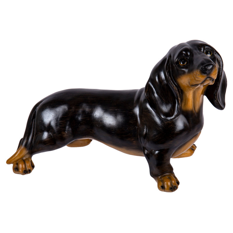 Figurine pour chien debout teckel Juan