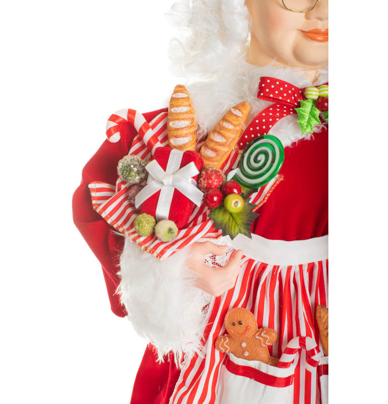 Rouge classique Mme Claus