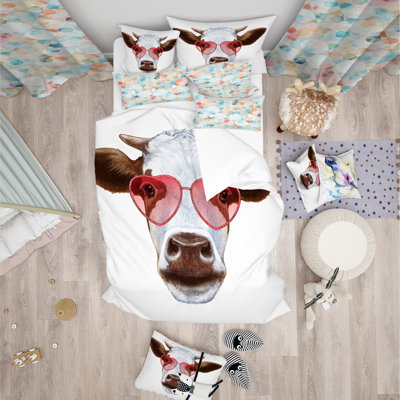 Ensemble de housse de couette moderne et contemporaine