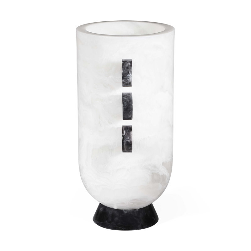 Como Black & White Disc Urn