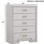 Meuble de chambre à coucher style transitionnel 1 pièce