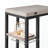 C Shaped Foldable End Table