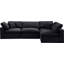 Canapé modulaire réversible en velours Hulene-87141393