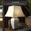 Lampe en porcelaine Ivory Vines