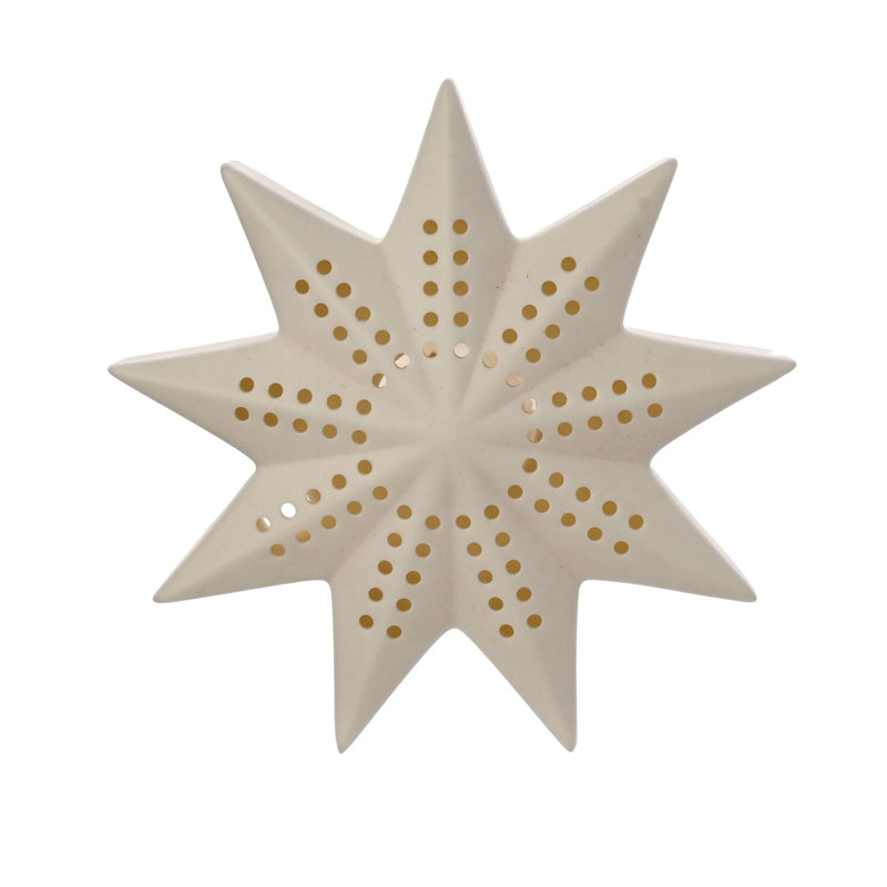 Ceramic LED Light Up Star Small