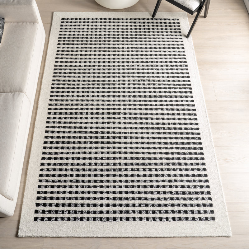 Tapis en laine Adahlia, Rectangle 7 pi 6 po x 9 pi 6 po