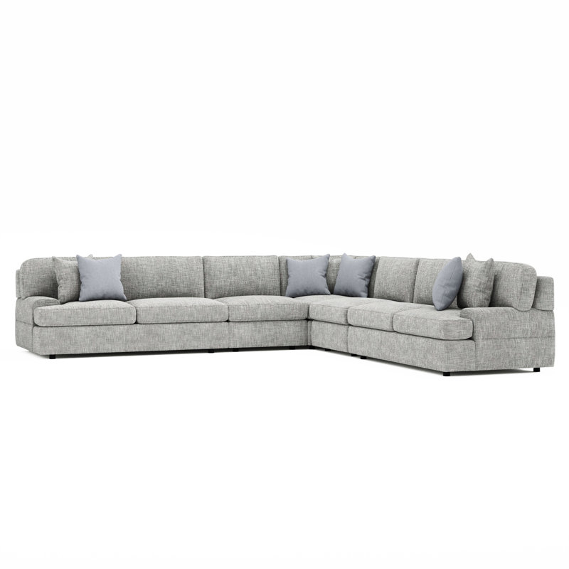 Serena Corner Sectional, 30.5" H x 143" W x 143" D, Symmetrical
