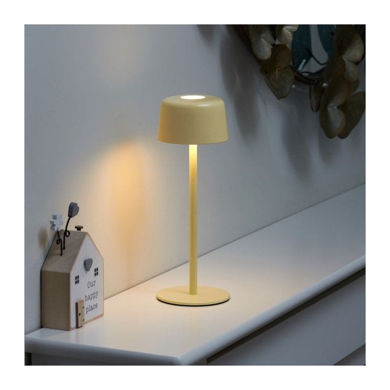 Aluminium Desk Lamp, Yellow, Yellow