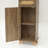 68‘’H Narrow Corner Bookcase Rattan Bookcase With Drawers And Doors