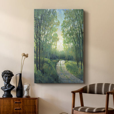 Chemin de lumière dorée II - galerie Cavas sur mesure