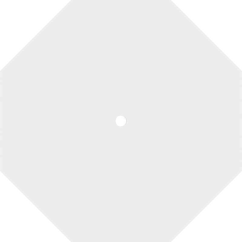 Westin Architectural Grade PVC Contemporary Ceiling Medallion, 1" H x 22" W x 22" D