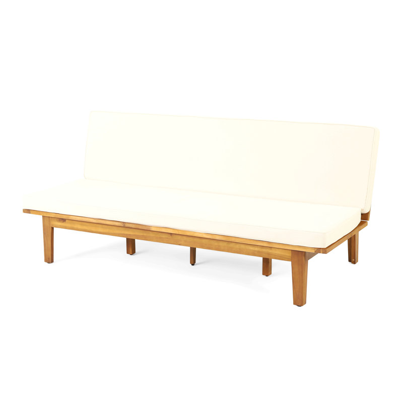 Biagiano 75'' Wide with Cushions, Beige