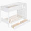 Lit superposé au-dessus avec 2 tiroirs et armoire multicouche Kaylob-209734970