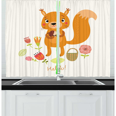 Tailored Kitchen Curtain