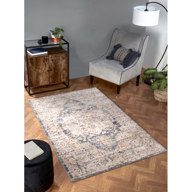 Montano Abstract Area Rug, Rectangle 80 x 150cm