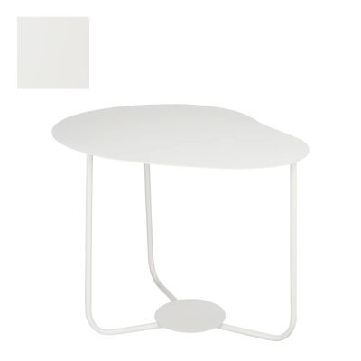 Metro Lane Side table Cassadie - 55x41x40 cm - Iron - White