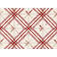 Motif de lignes rouges sur toile - Décoration murale élégante