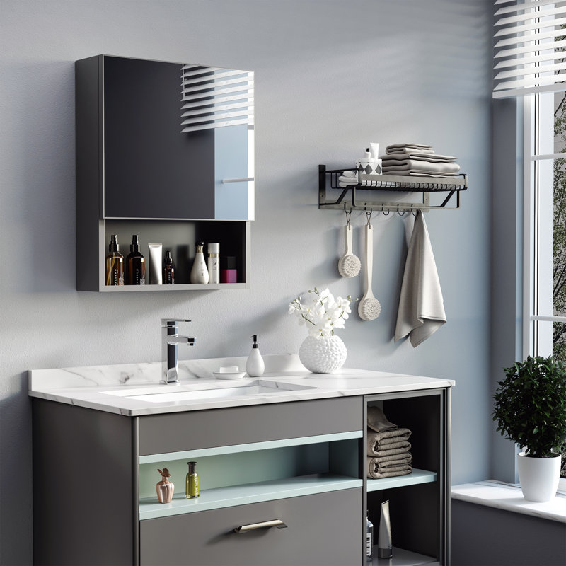 Demarcio Steel Bathroom Cabinet