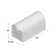 Baldwin 20 x 10 Aluminum Post Mounted Mailbox