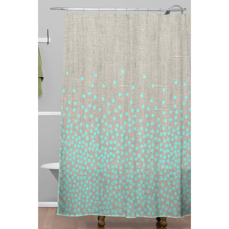 Polka Dots Shower Curtain