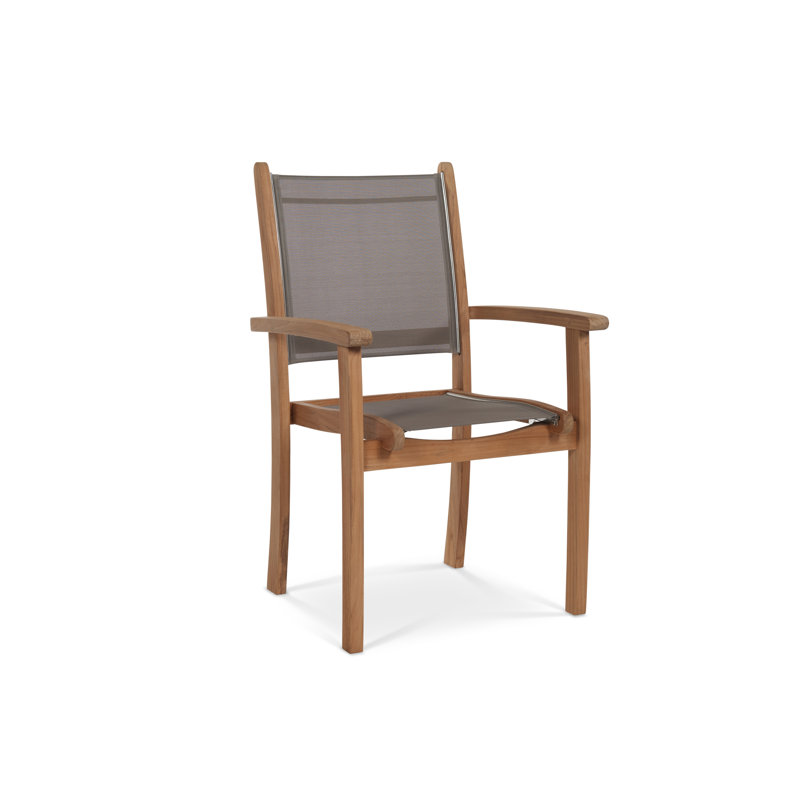 Pearl 5 Piece Sunbrella Dining Set, Taupe
