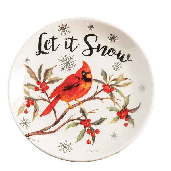 Stoneware Decorative Plate 1