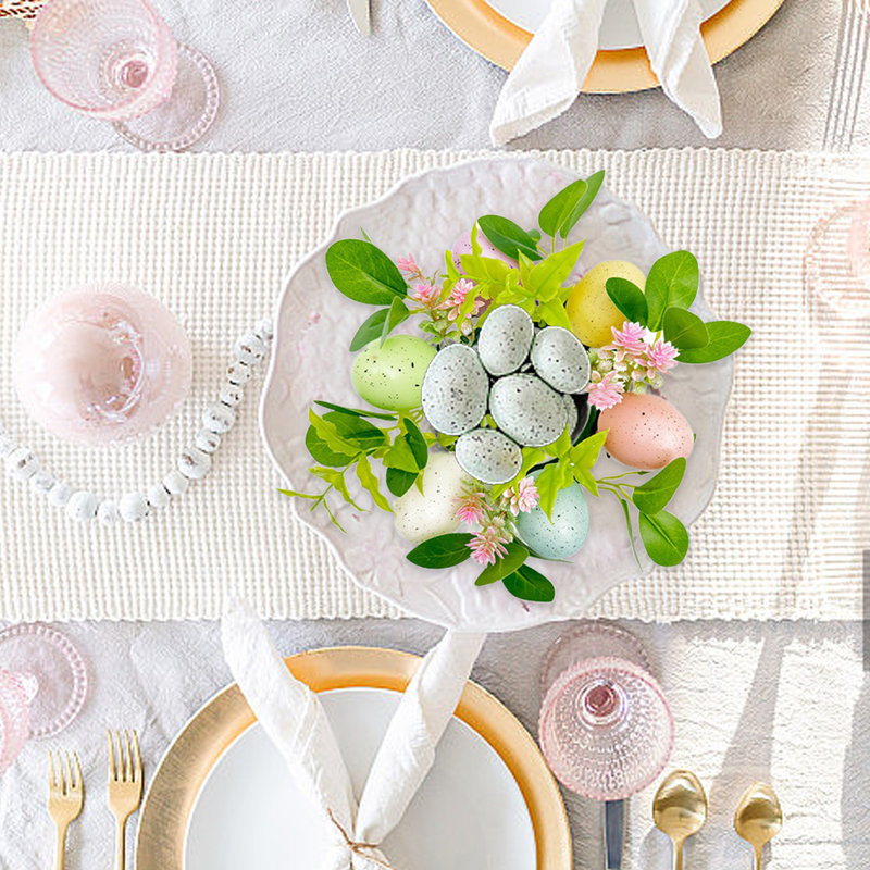 Décoration de table de fête de Pâques, A