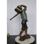 Bronze Young Boy Holding a Watering Can Fountain