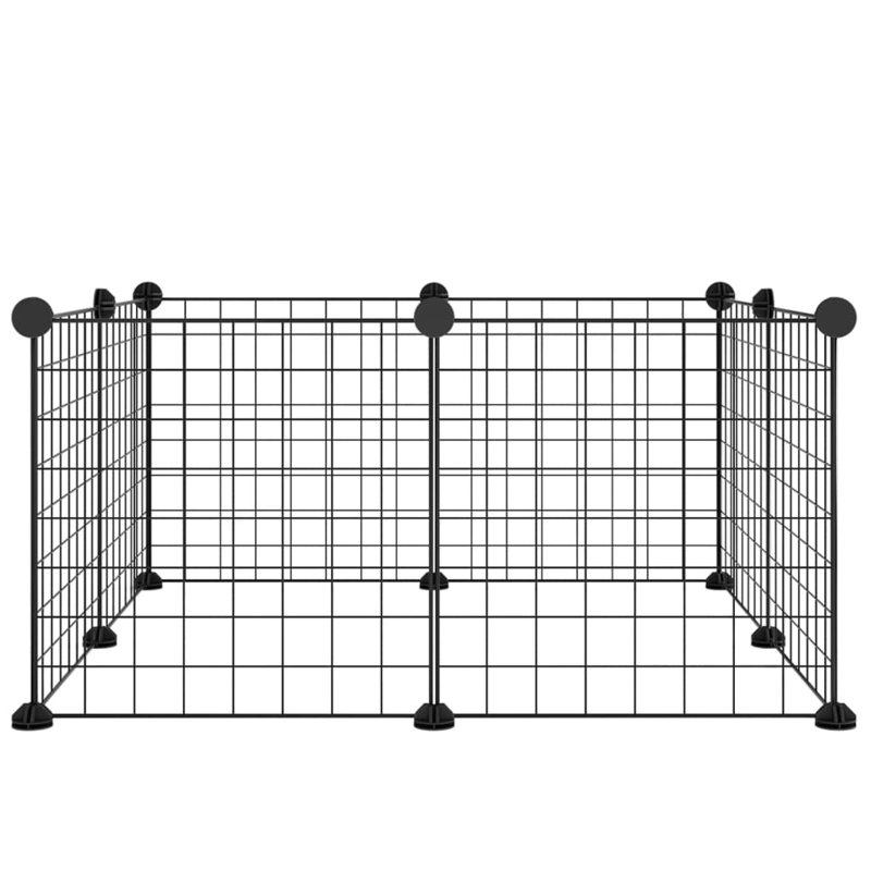 Cunningham Weather Resistant Rabbit Small Animal Playpen, 35 x 70 x 70 cm