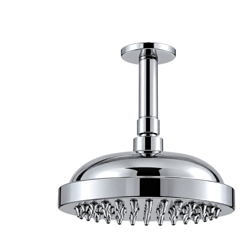 Ceiling Mount 8 in. Shower Head with 4 in. Arm and Escutcheon by Strom Living, Chrome