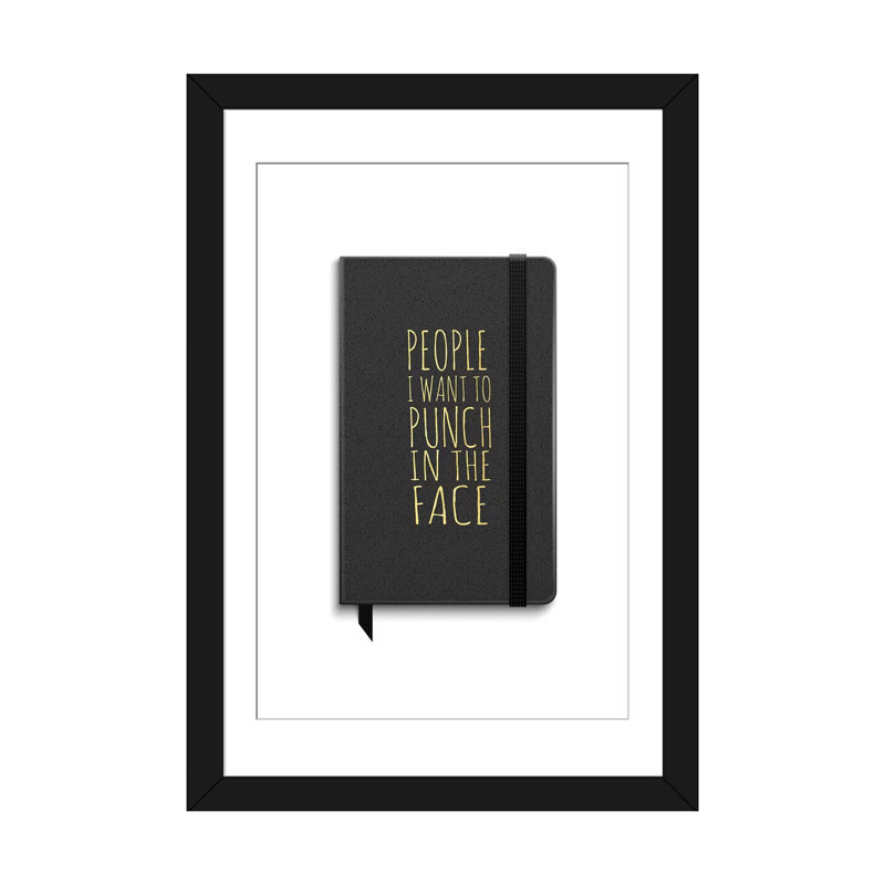 « people to poinçonnage book », reproduction sur toile, H 32 po x l 24 po x P 1 po, Papier d'art encadré noir, Blanc