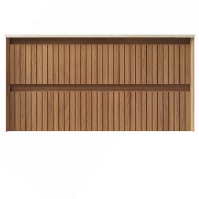 Armoire murale 36 po avec 2 tiroirs, sans comptoir ni lavabo, sans robinet ni bonde, pré-assemblée