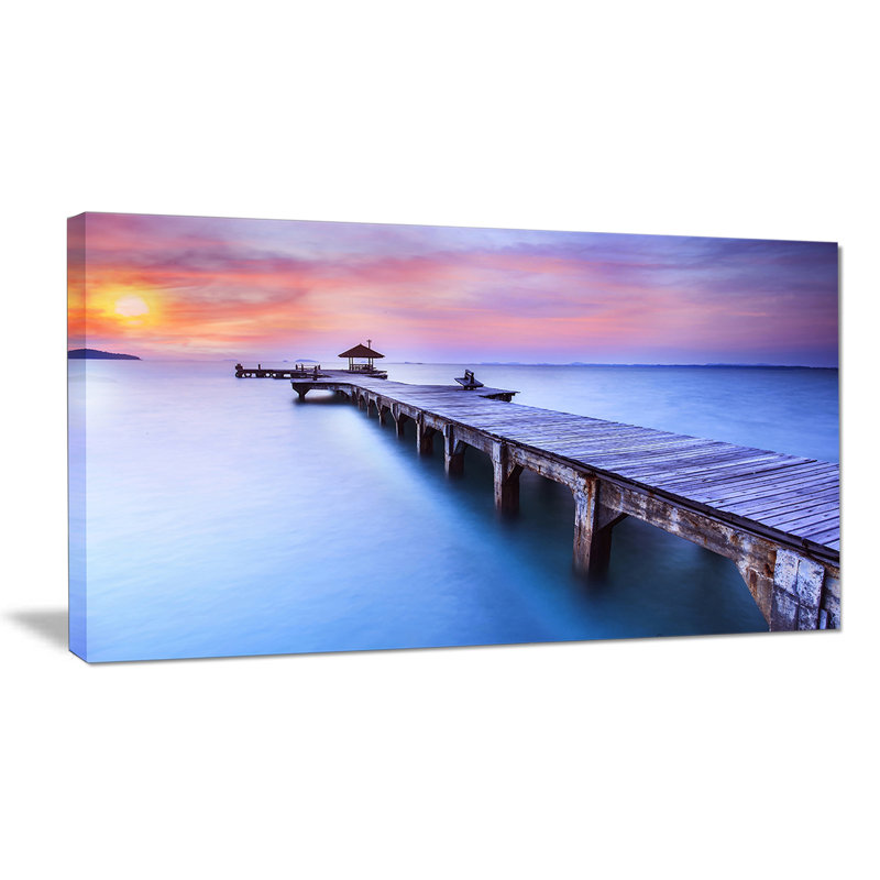 Mer et longue impression de photo, H 20 po x l 40 po x P 1po