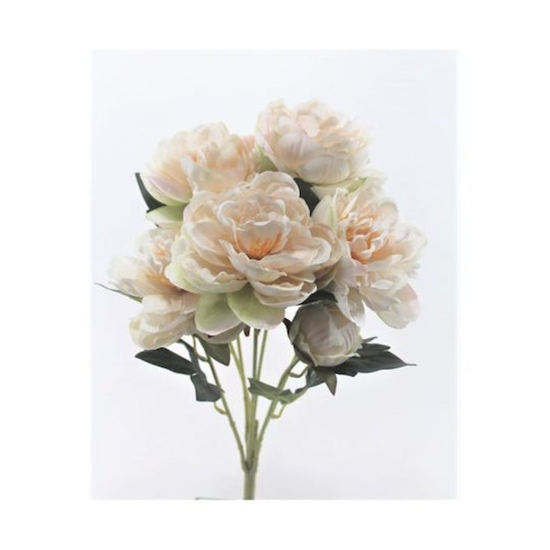 Fabric Peony Arrangement
