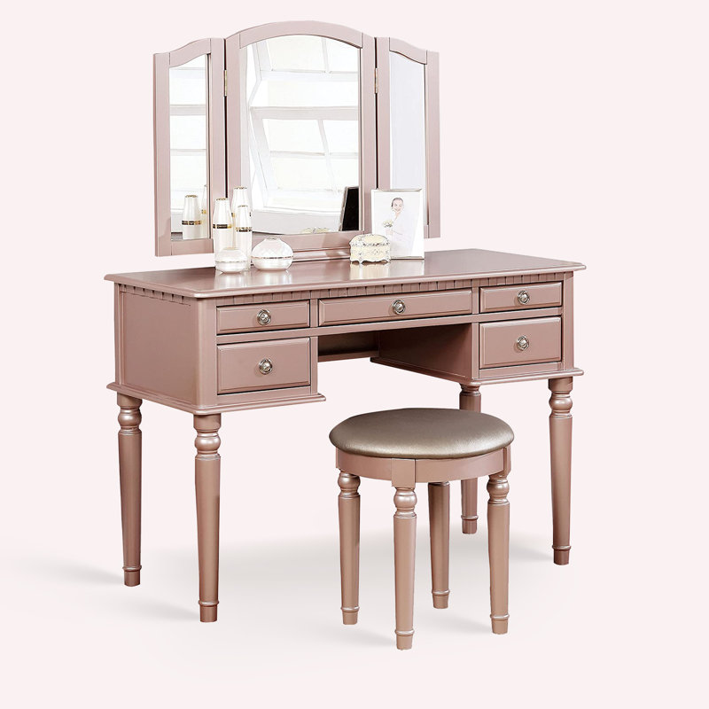 Darolyn Vanity, Rose Gold