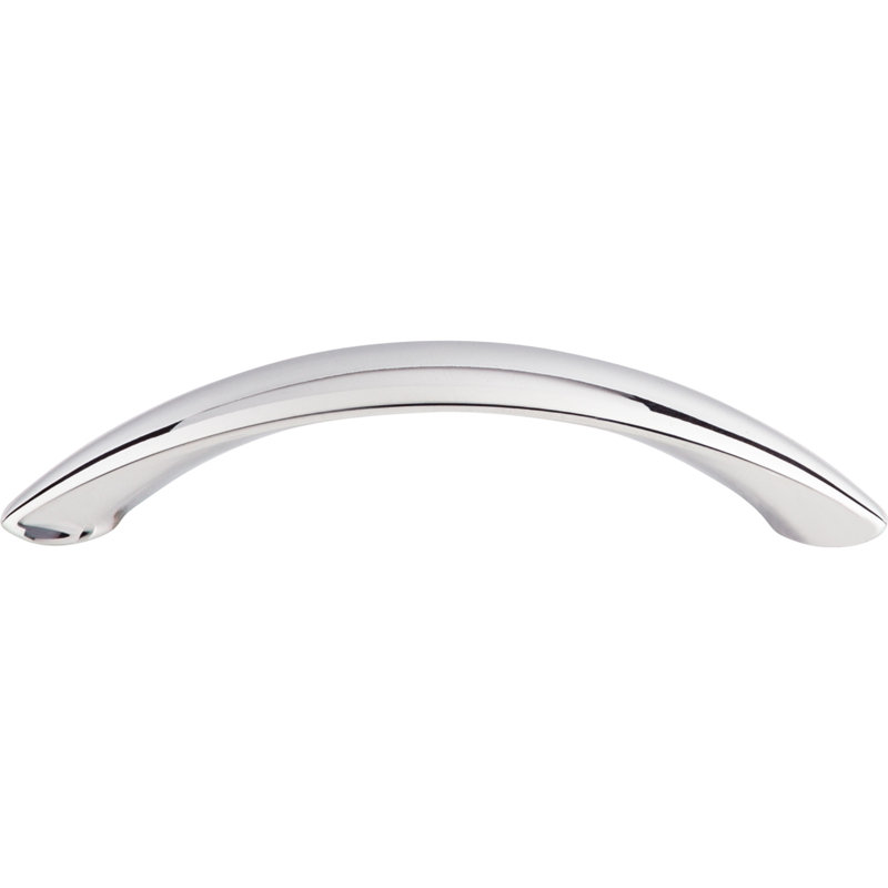 Arc 4" Center to Center Bar pull, Polished Chrome, 4" Center to Center